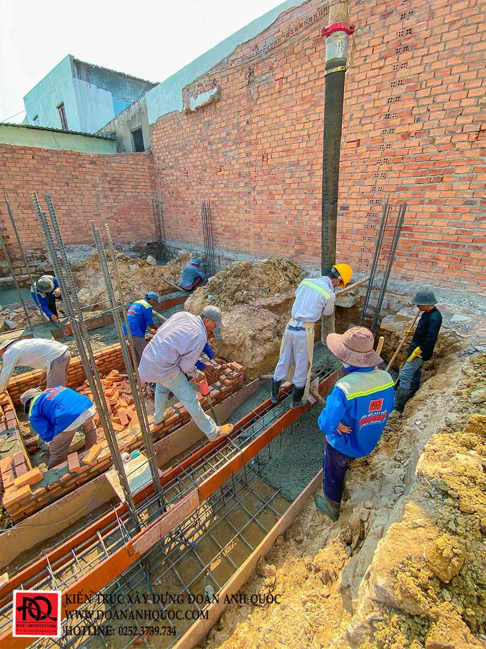 Chào đón công trình thực tế nhà phố 3 tầng hiện đại đang thi công tại Khu Văn Thánh 3 - Phan Thiết